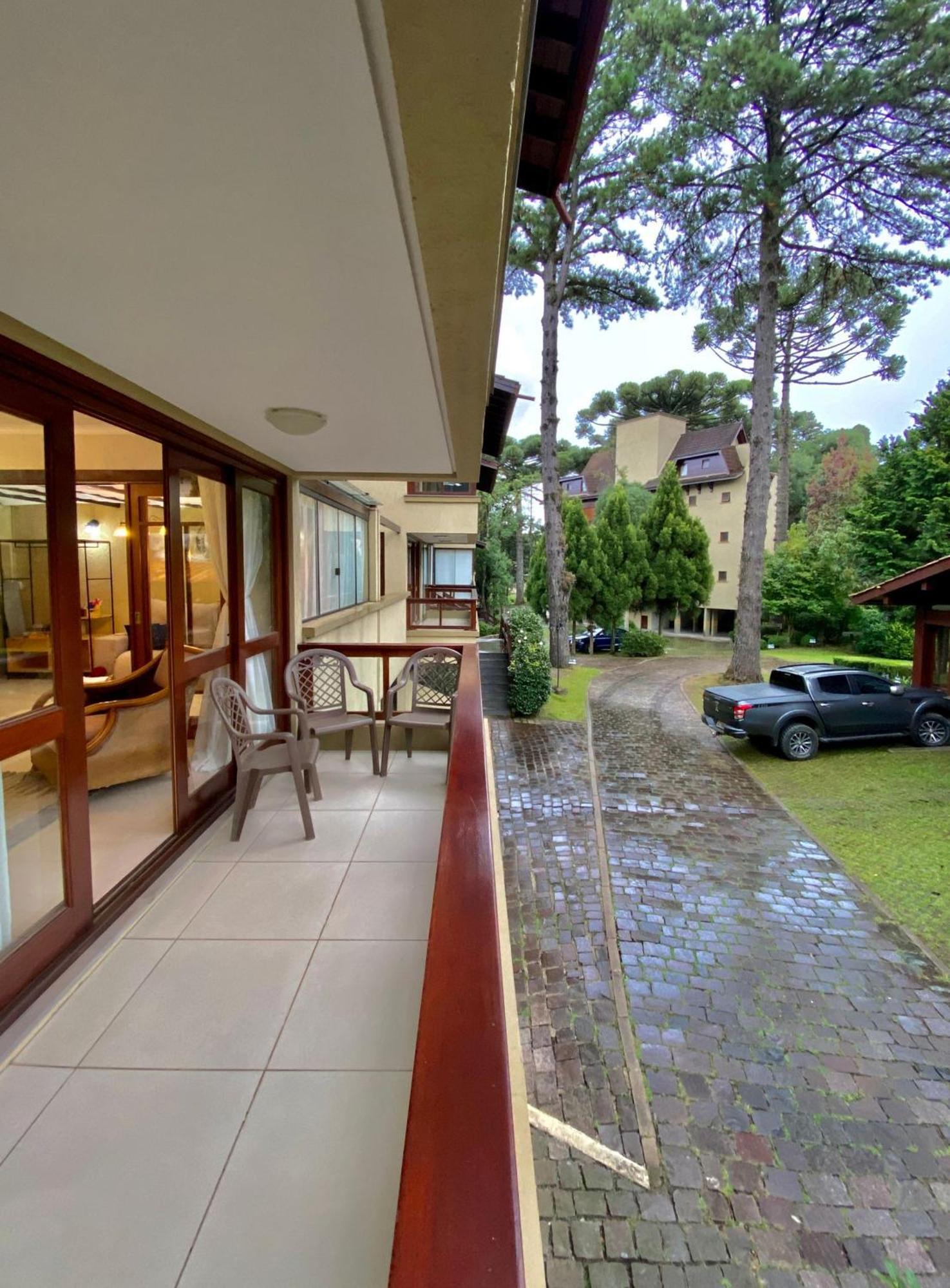 Estacao Das Hortensias, Seu Aconchego Em Gramado Apartment Luaran gambar