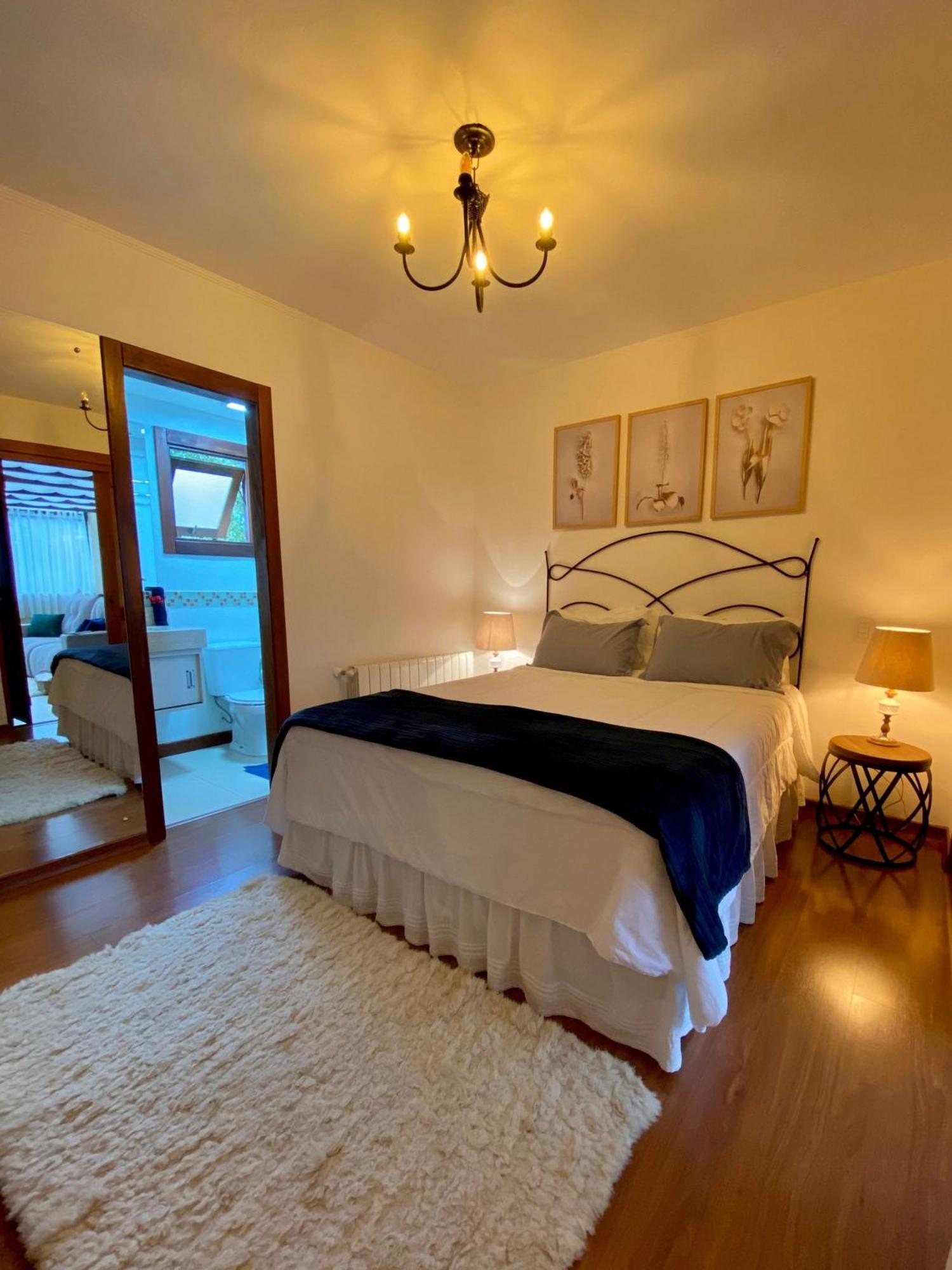Estacao Das Hortensias, Seu Aconchego Em Gramado Apartment Luaran gambar